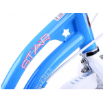 Detský bicykel 14" RoyalBaby Star Girl RB-14G-1 bielo-modrý 